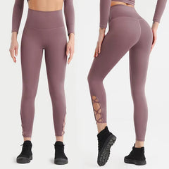 High Waist Yoga Leggings for Women – Quick Dry for Sports & Fitness