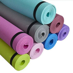 6MM Thick Yoga Mat Anti-Skid Sports Fitness Mat EVA Comfort Foam Yoga Matt for Exercise, Yoga, and Pilates Gymnastics Mat