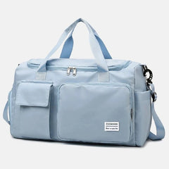 Carry on Travel Bag Large Capacity Weekender Overnight Duffle Bags with Shoe Compartment Sports Fitness Bags for Women