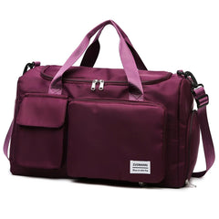 Carry on Travel Bag Large Capacity Weekender Overnight Duffle Bags with Shoe Compartment Sports Fitness Bags for Women