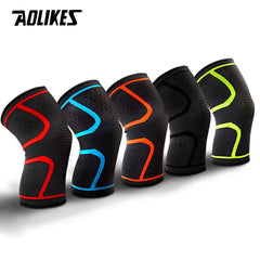 1PCS Fitness Running Cycling Knee Support Braces Elastic Nylon Sport Compression Knee Pad Sleeve for Basketball