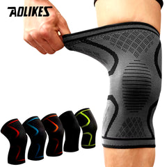 1PCS Fitness Running Cycling Knee Support Braces Elastic Nylon Sport Compression Knee Pad Sleeve for Basketball